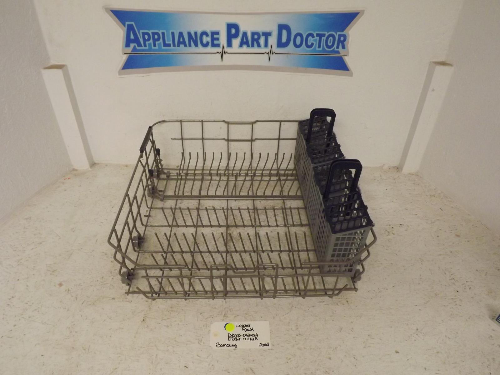 Samsung Dishwasher DD82-01245A DD82-01112A Lower Rack Used Samsung Dishwasher DD82-01245A DD82-01112A Lower Rack Used
